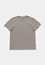 thumb-Afficher les détails de T-shirt À Manches Courtes Ecru Regular Fit Rayé Homme