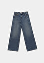 thumb-Afficher les détails de 970 Berry Pantalon  Wide Leg High Rise En Jean Regular Fit Femme