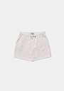 thumb-Afficher les détails de Short Blanc Relaxed Fit Homme