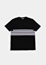 thumb-Afficher les détails de T-shirt À Manches Courtes Marine Regular Fit Droit Homme