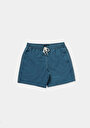 thumb-Afficher les détails de Short De Bain Vert Slim Fit Doublé Homme
