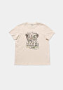 thumb-Afficher les détails de T-shirt À Manches Courtes Ecru Regular Fit Imprimé Femme