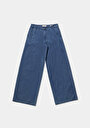 thumb-Afficher les détails de 978 Edna Pantalon    En Jean Loose Fit Femme
