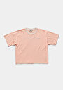 thumb-Afficher les détails de T-shirt À Manches Courtes Orange Regular Fit Rayé Femme