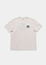 thumb-Afficher les détails de T-shirt À Manches Courtes Blanc Comfort Fit Droit Homme