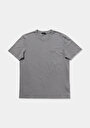 thumb-Afficher les détails de T-shirt À Manches Courtes Gris Regular Fit Droit Homme