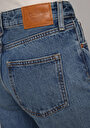 thumb-Afficher les détails de 970 Berry Pantalon  Wide Leg High Rise En Jean Regular Fit Femme