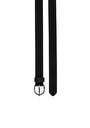 thumb-Afficher les détails de Ceinture Noir Modern Fit Femme