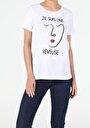 thumb-Afficher les détails de T-shirt À Manches Courtes Blanc Regular Fit  Femme