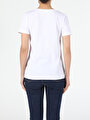 thumb-Afficher les détails de T-shirt À Manches Courtes Blanc Regular Fit  Femme
