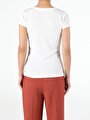 thumb-Afficher les détails de T-shirt À Manches Courtes Blanc Slim Fit  Femme