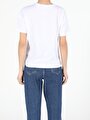 thumb-Afficher les détails de T-shirt À Manches Courtes Blanc Regular Fit  Femme