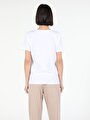 thumb-Afficher les détails de T-shirt À Manches Courtes Blanc Regular Fit  Femme