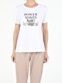 thumb-Afficher les détails de T-shirt À Manches Courtes Blanc Regular Fit  Femme