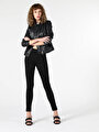 thumb-Afficher les détails de Pantalon Noir Skinny  Leg  En  Super Slim Fit Femme