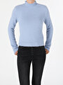 thumb-Afficher les détails de Pull Bleu Slim Fit   Femme