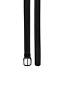 thumb-Afficher les détails de Ceinture Noir Modern Fit Homme