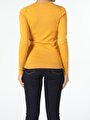 thumb-Afficher les détails de Pull Jaune Slim Fit   Femme
