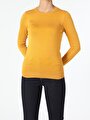 thumb-Afficher les détails de Pull Jaune Slim Fit   Femme