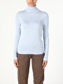 thumb-Afficher les détails de Pull Bleu Slim Fit   Femme
