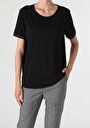 thumb-Afficher les détails de T-shirt À Manches Courtes Noir Regular Fit  Femme