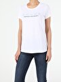 thumb-Afficher les détails de T-shirt À Manches Courtes Blanc Regular Fit  Femme