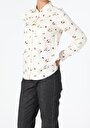 thumb-Afficher les détails de Chemise À Manches Longues Blanc Slim Fit   Femme