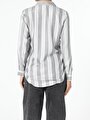 thumb-Afficher les détails de Chemise À Manches Longues Gris Regular Fit   Femme