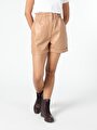 thumb-Afficher les détails de Short Beige Regular Fit Femme