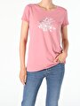 thumb-Afficher les détails de T-shirt À Manches Courtes Rose Regular Fit  Femme