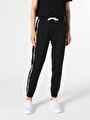 thumb-Afficher les détails de Pantalon De Survêtement Noir Slim Fit Femme