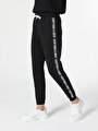 thumb-Afficher les détails de Pantalon De Survêtement Noir Slim Fit Femme