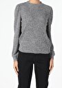 thumb-Afficher les détails de T-shirt À Manches Longues Anthracite Regular Fit  Femme