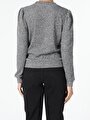 thumb-Afficher les détails de T-shirt À Manches Longues Anthracite Regular Fit  Femme