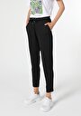 thumb-Afficher les détails de Pantalon De Survêtement Noir Regular Fit Femme