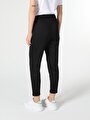 thumb-Afficher les détails de Pantalon De Survêtement Noir Regular Fit Femme