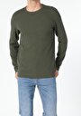 thumb-Afficher les détails de Kaki Homme T-shirt À Manches Longues