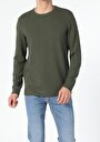 thumb-Afficher les détails de Kaki Homme T-shirt À Manches Longues