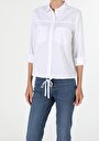 thumb-Afficher les détails de Chemise À Manches Longues Blanc Regular Fit   Femme