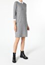 thumb-Afficher les détails de Robe Gris Slim Fit    Femme