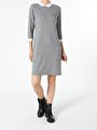 thumb-Afficher les détails de Robe Gris Slim Fit    Femme