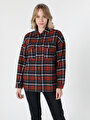 thumb-Afficher les détails de Chemise À Manches Longues Marron Regular Fit   Femme