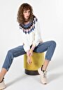 thumb-Afficher les détails de Pull Multicolou Regular Fit   Femme