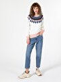 thumb-Afficher les détails de Pull Multicolou Regular Fit   Femme