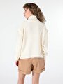 thumb-Afficher les détails de Pull Ecru Regular Fit   Femme