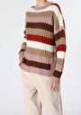 thumb-Afficher les détails de Pull Multicolou Regular Fit   Femme