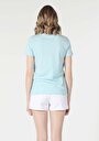 thumb-Afficher les détails de T-shirt À Manches Courtes Vert Regular Fit  Femme