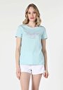 thumb-Afficher les détails de T-shirt À Manches Courtes Vert Regular Fit  Femme