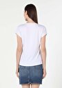 thumb-Afficher les détails de T-shirt À Manches Courtes Blanc Regular Fit  Femme
