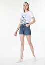 thumb-Afficher les détails de T-shirt À Manches Courtes Blanc Regular Fit  Femme